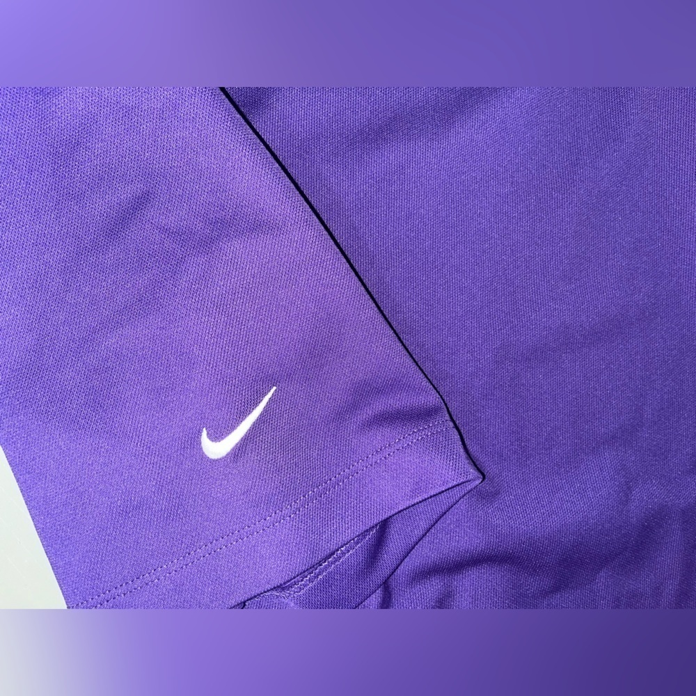 3/25$ (Mix&Match) Nike Polo Golf Shirt Moisture Wicking Dri Fit Purple XL - Picture 12 of 12